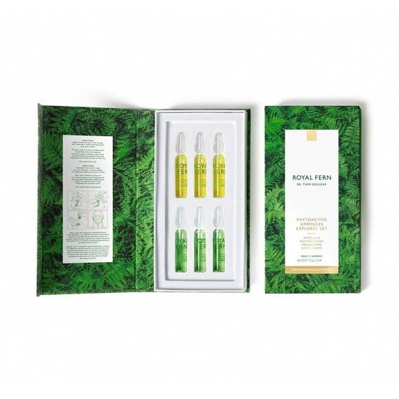 Royal Fern $160 Phytoactive Amoules Explorer Skincare Set New in Box Sealed - Picture 1 of 4